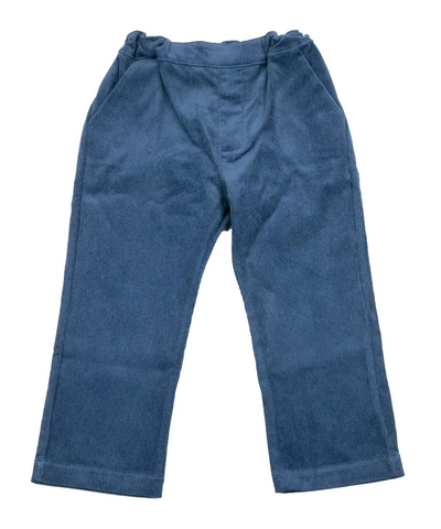 Navy Blue Corduroy Pants - Cuclie