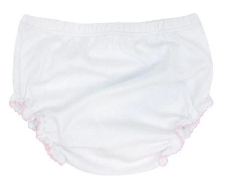 White Pima Cotton Bloomers - Paty