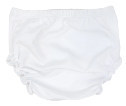 White Pima Cotton Bloomers - Paty