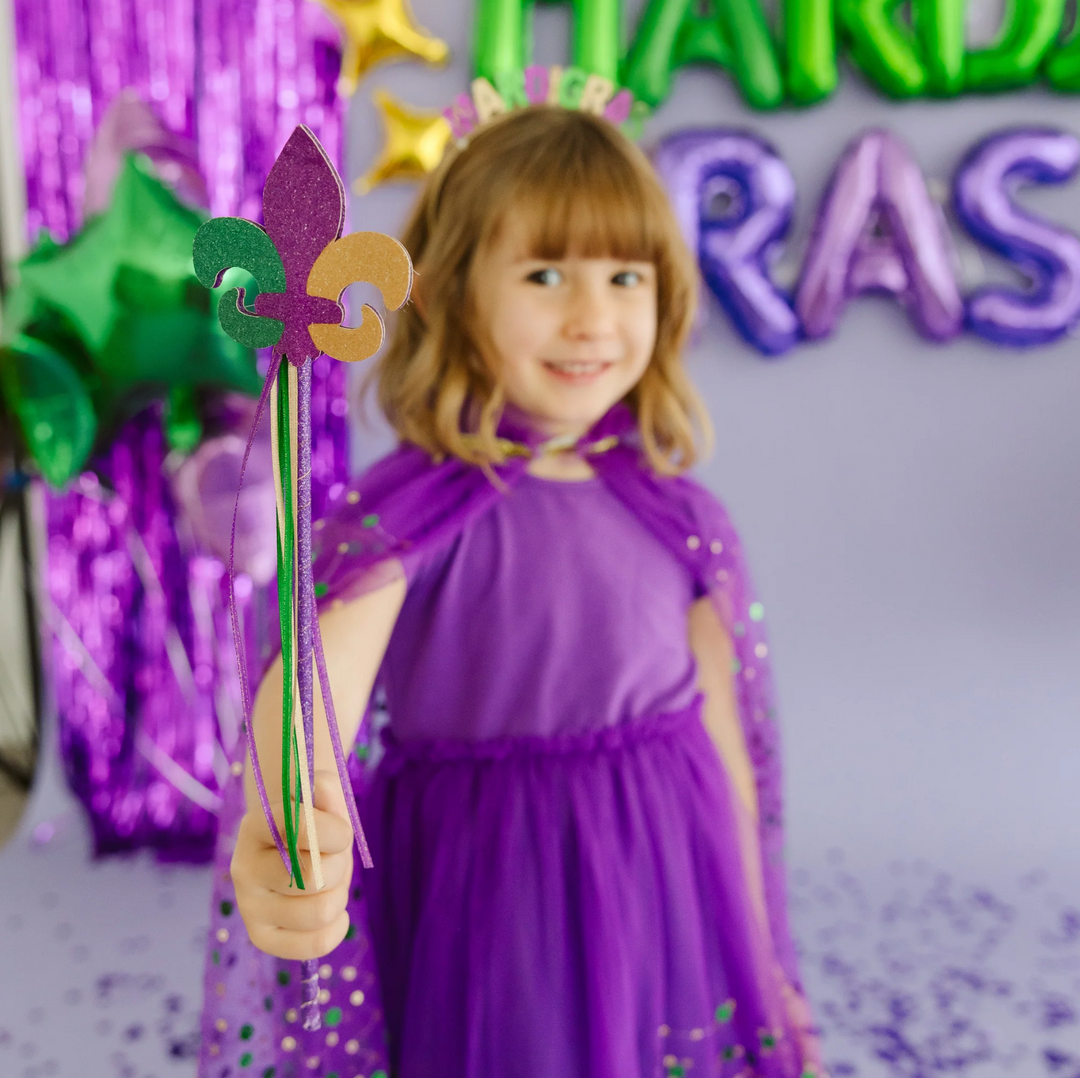 Mardi Gras Wand - Sweet Wink