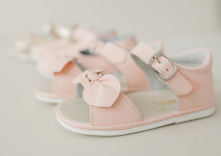 Pink Bow Sandals - L'Amour