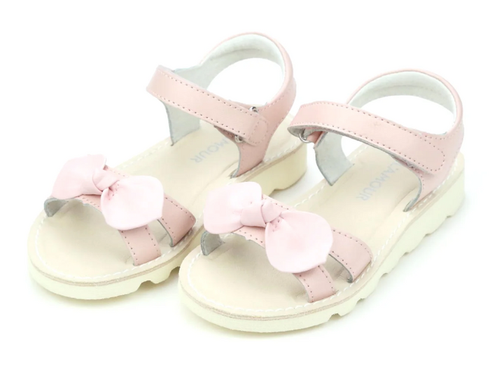 Pink Knotted Bow Sandal - L'Amour