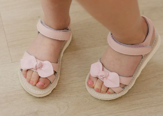 Pink Knotted Bow Sandal - L'Amour