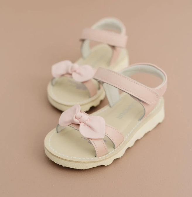 Pink Knotted Bow Sandal - L'Amour