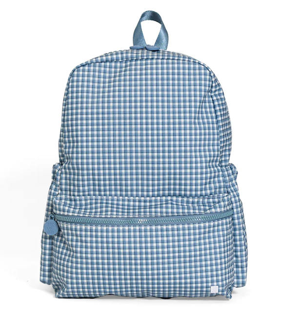 Rodeo Check Indigo Backpack - TRVL