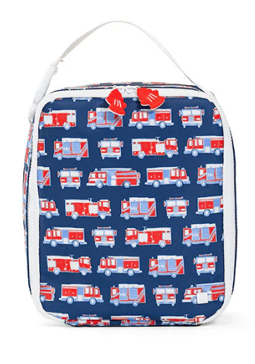 Insulated Lunch Bag Fire Engines - TRVL