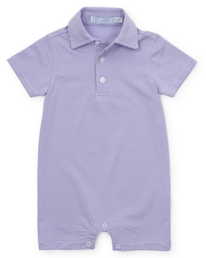 Boys Performance Shortall Romper - Lila + Hayes