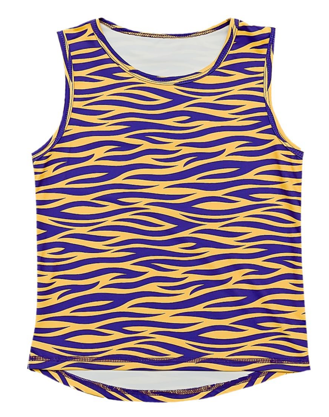Tiger Striped Performance Tank & Skort - Belle Cher