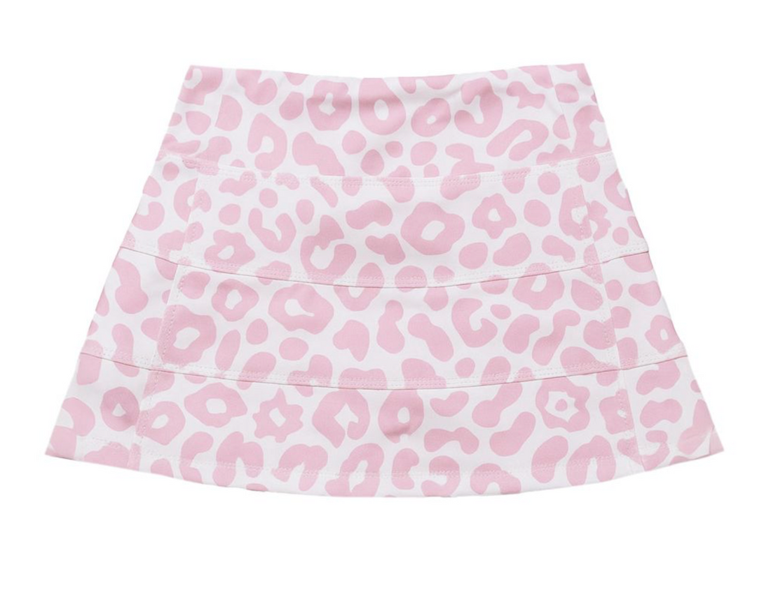 Pink Leopard Performance Tank & Skort - Belle Cher