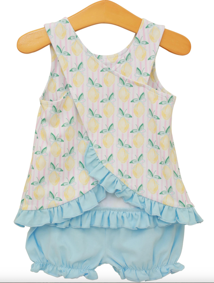 Lemons Bloomer Set - Trotter Street Kids