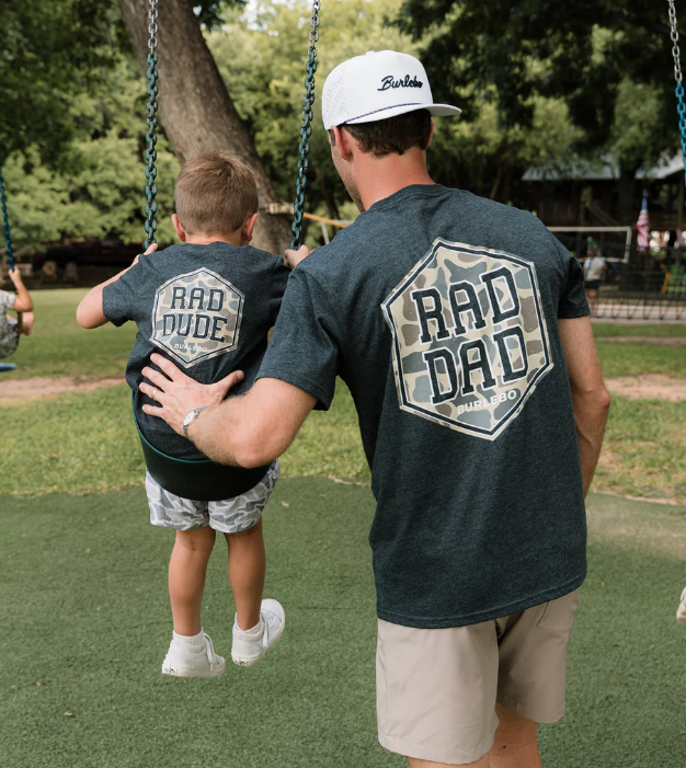 Rad Dad and Dude Shirts - Burlebo