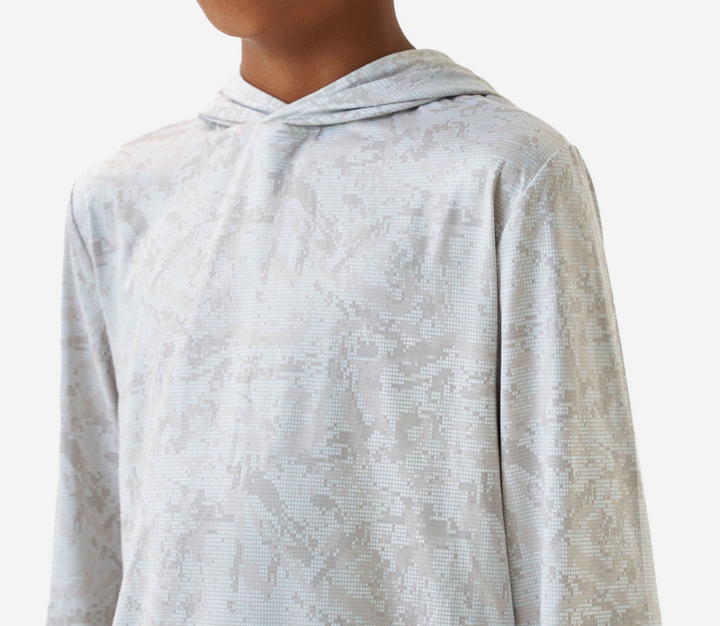 Digi Camo Youth Performance Hoodie - Burlebo