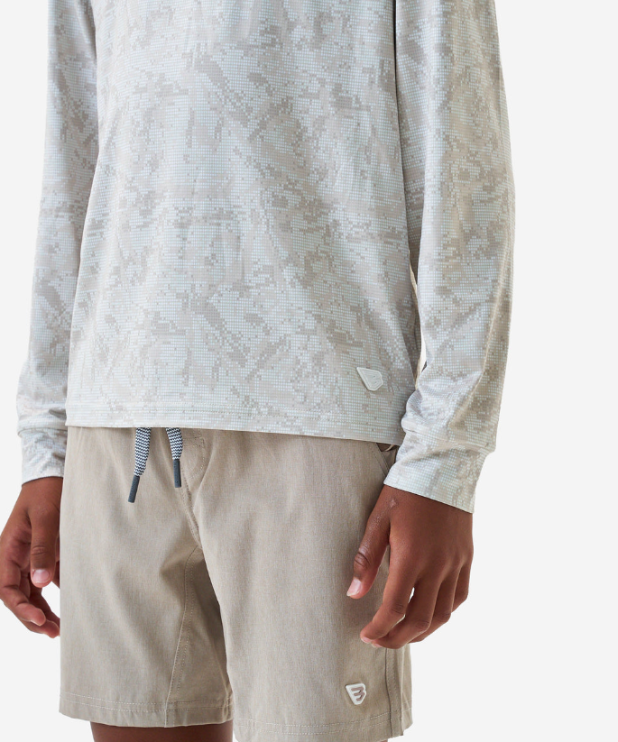 Digi Camo Youth Performance Hoodie - Burlebo