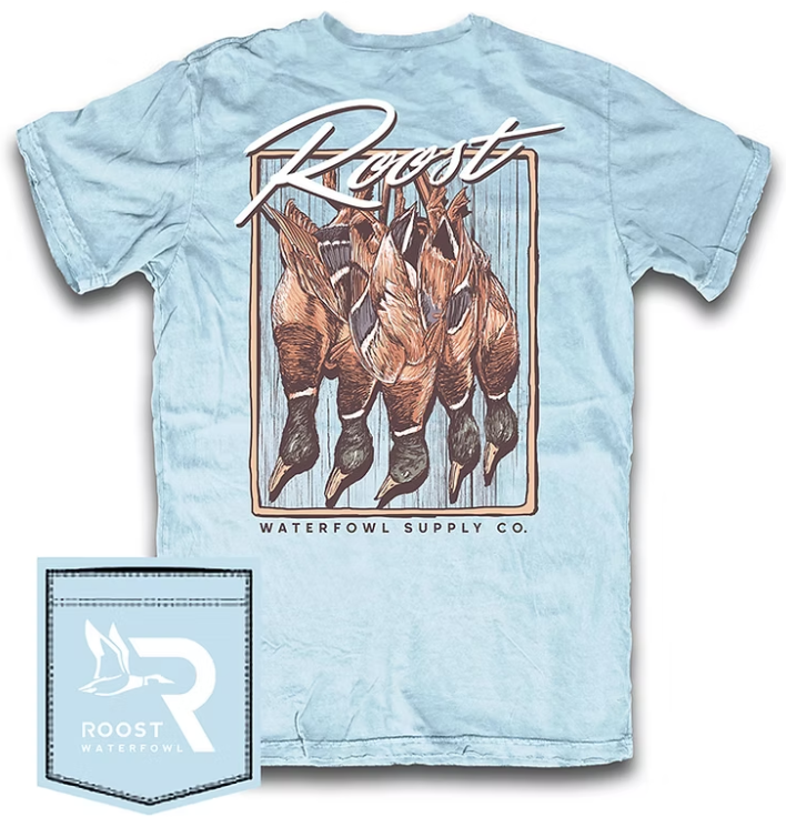 Mallards on Strap Youth T-Shirt - Fieldstone