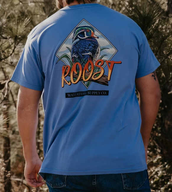 Youth Wood Duck Shield T-Shirt - Fieldstone