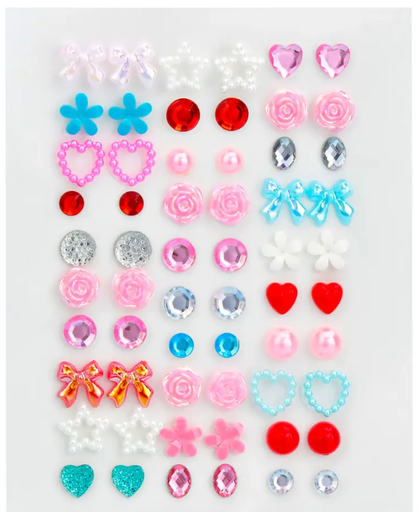Sparkly Stick-On Earrings