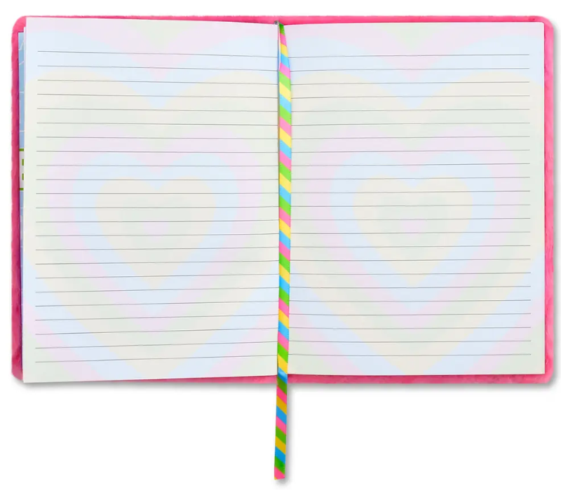 Pink Fuzzy Cheer Journal