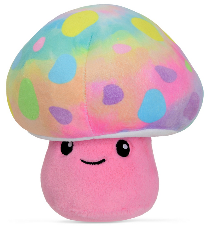 Rainbow Mushroom Plush
