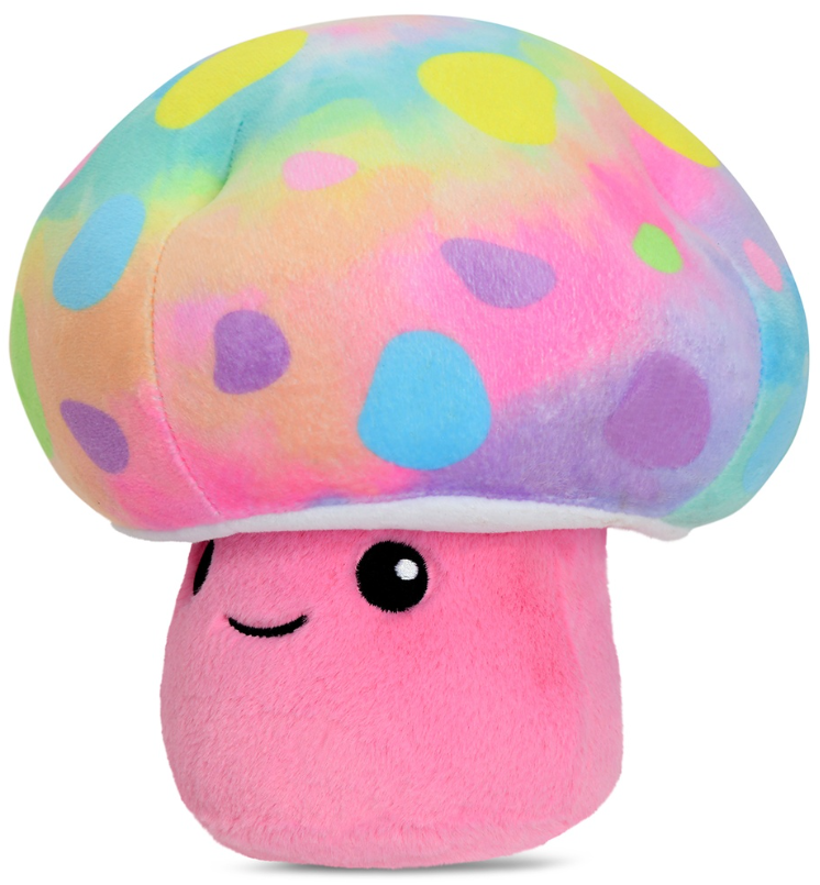 Rainbow Mushroom Plush