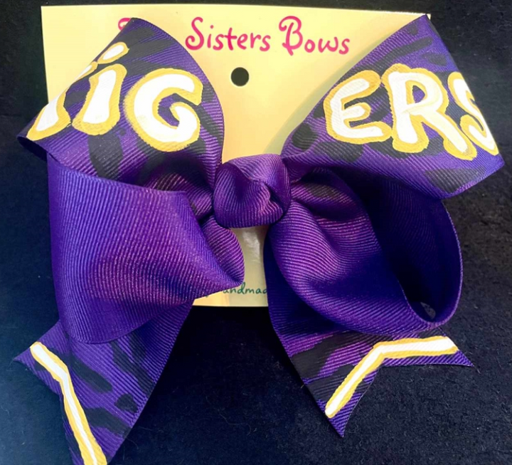 Big Tigers Bow - Two Sisters Bows