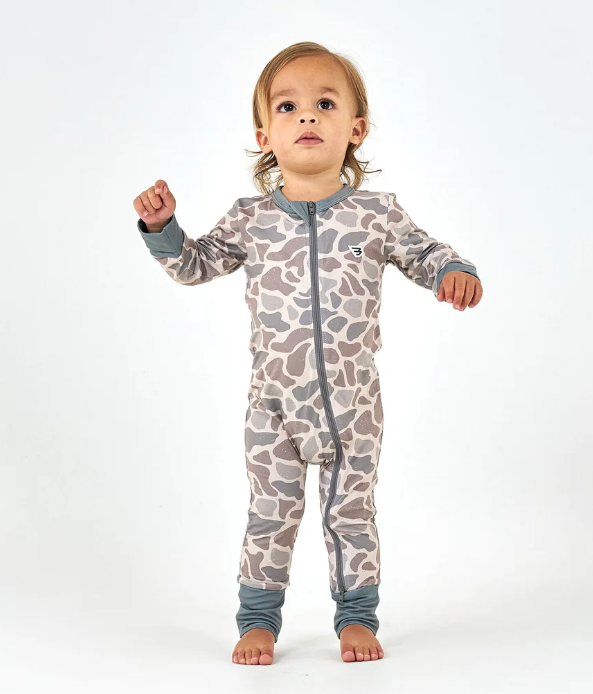 Baby Zip Up - Classic Deer Camo - Burlebo