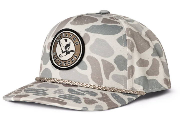 Youth Rope Hat - Circle Mallard - Classic Deer Camo - Burlebo
