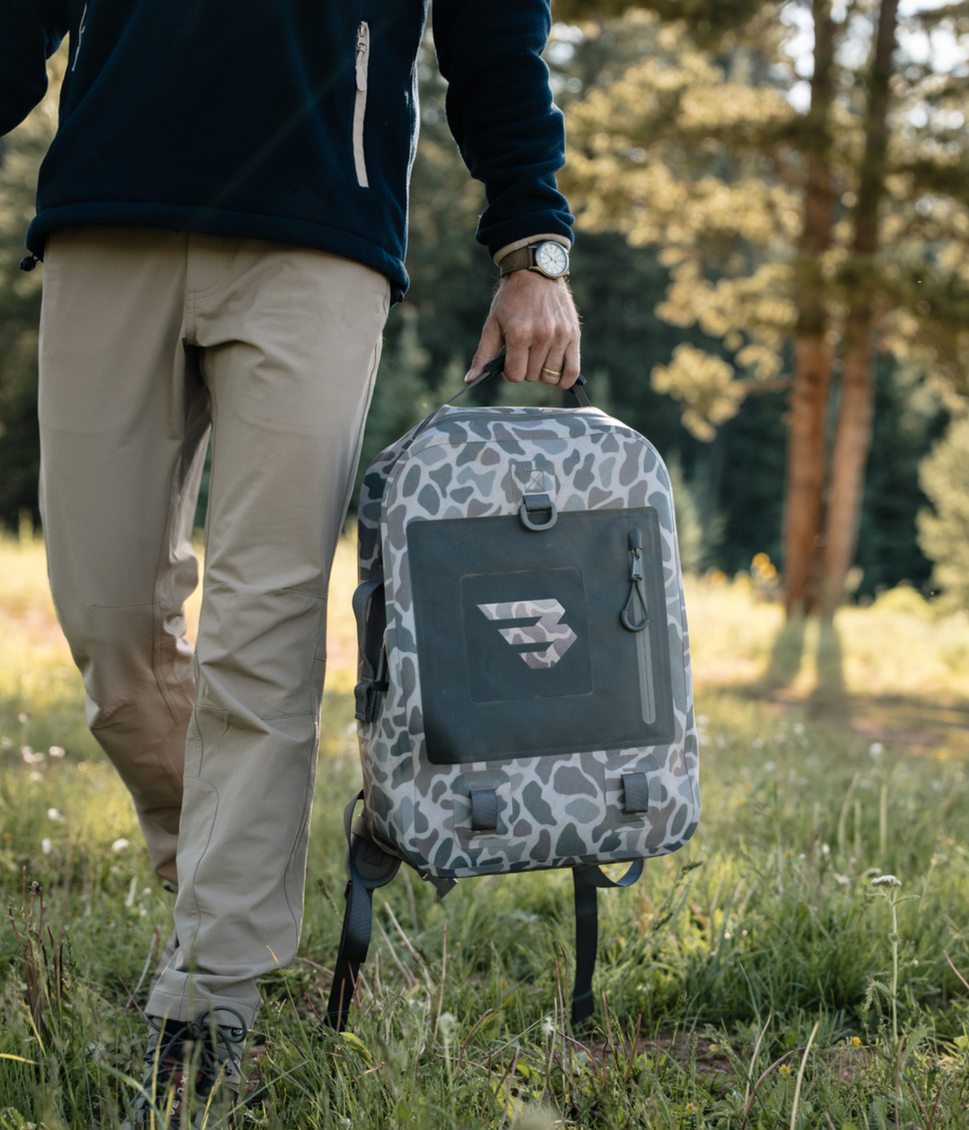 Waterproof Backpack - Classic Deer Camo - Burlebo