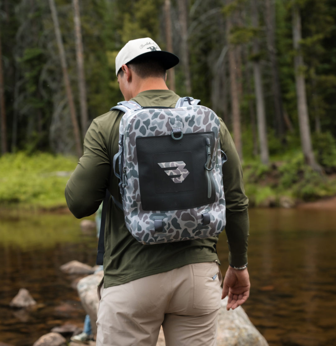 Waterproof Backpack - Classic Deer Camo - Burlebo