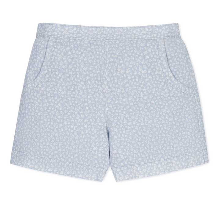 Blue Chateau Floral Shorts - Hope & Henry