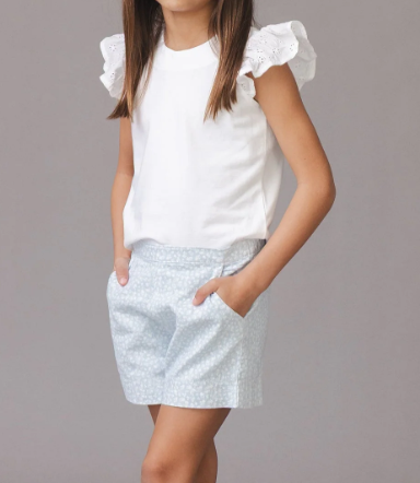 Blue Chateau Floral Shorts - Hope & Henry