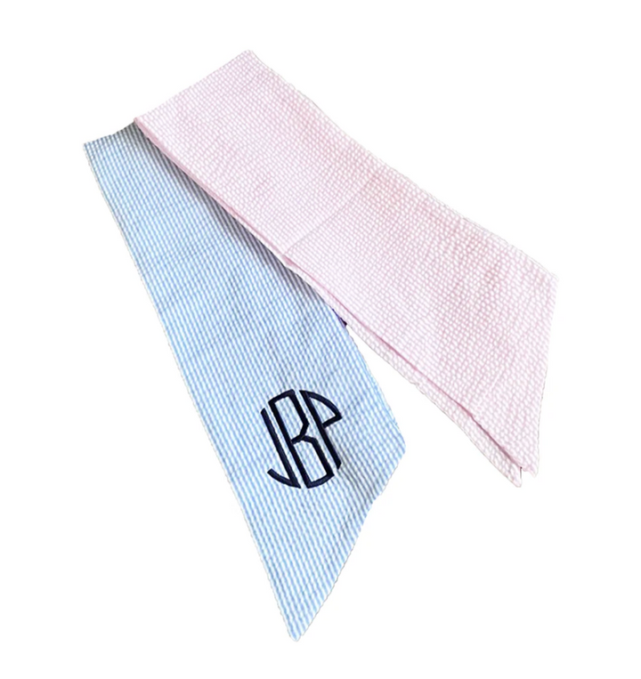Seersucker Sashes - Bits & Bows