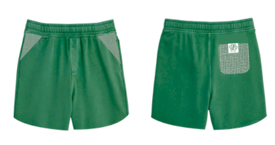 Boys Green Seersucker Shorts - Bits & Bows