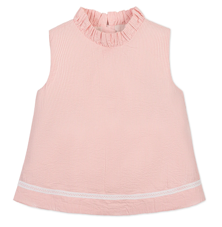 Girls Seersucker Short Set - Hope & Henry