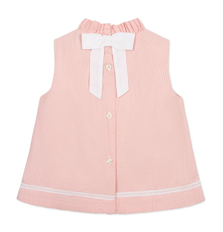 Girls Seersucker Short Set - Hope & Henry