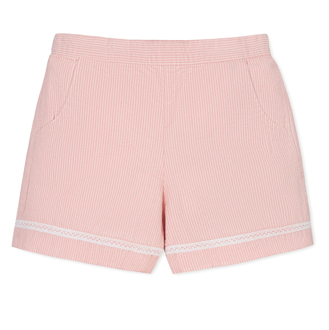 Girls Seersucker Short Set - Hope & Henry