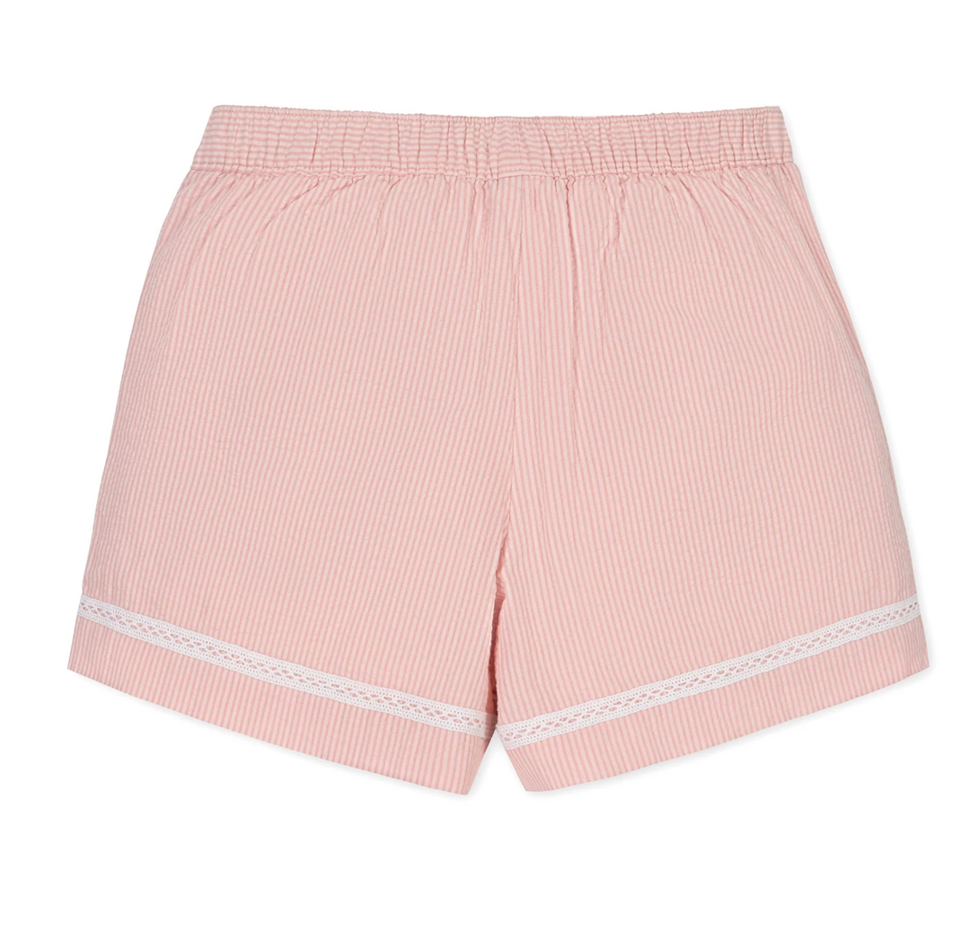 Girls Seersucker Short Set - Hope & Henry