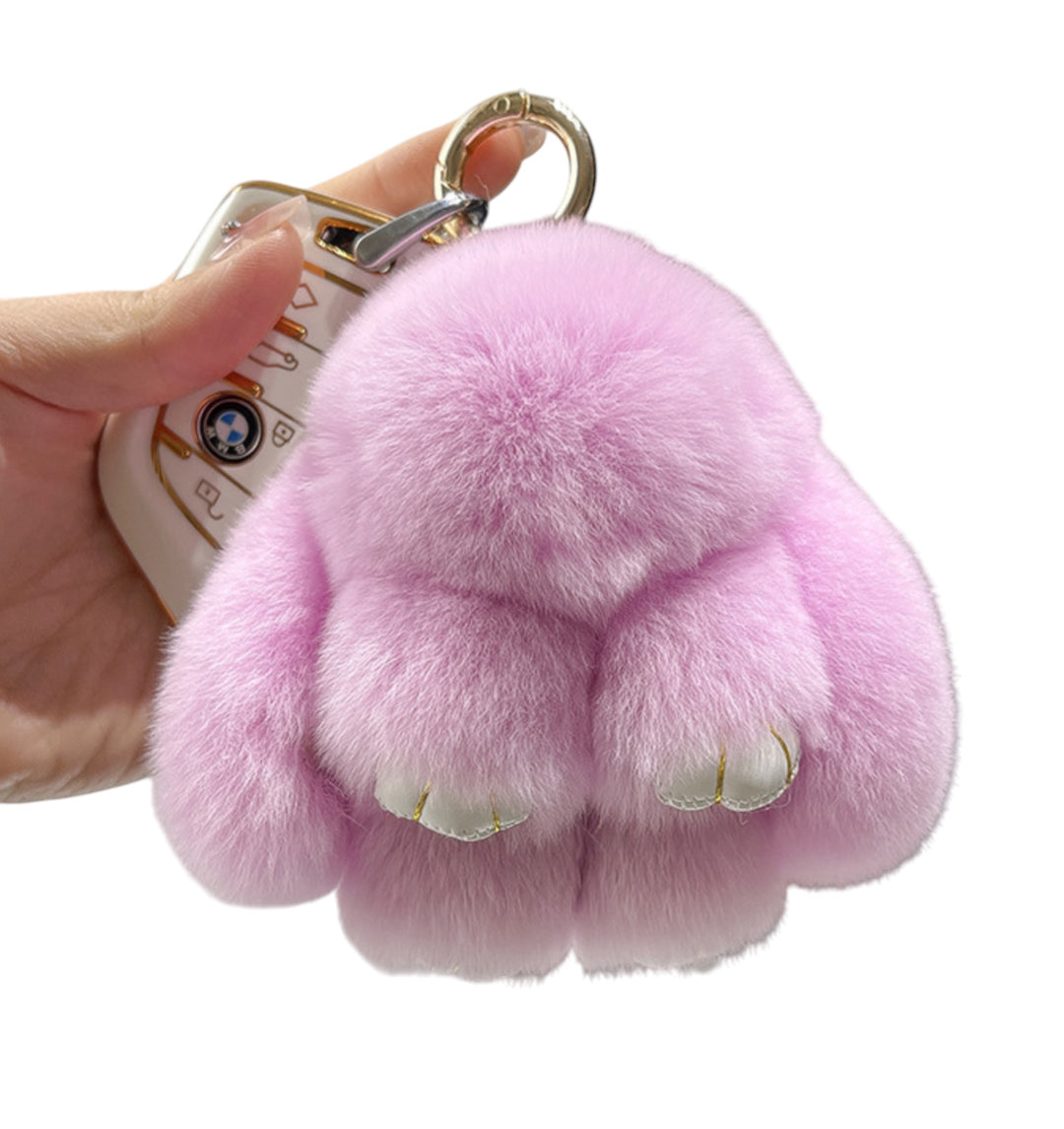 Soft Bunny Bag Charms