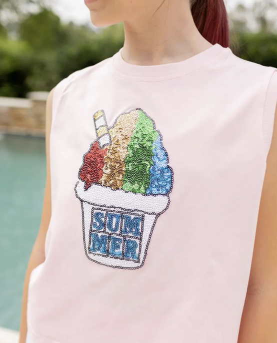 Snoball Sequin Tee - Blended Spirit