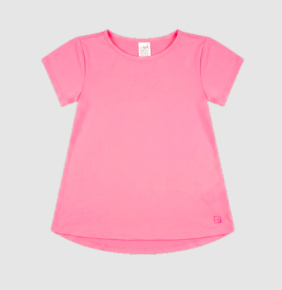 Flamingo Pink Performance Tee - Set Athletics