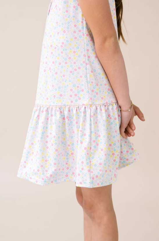 Floral Performance Drop Waist Dress - Set Athletics