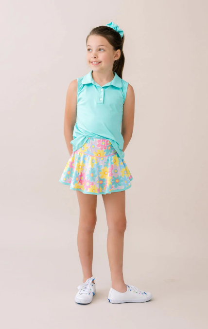 Summer Floral Performance Skort - Set Athletics