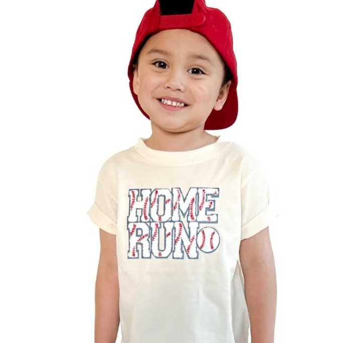 Baseball Home Run Tee - Sweet Wink