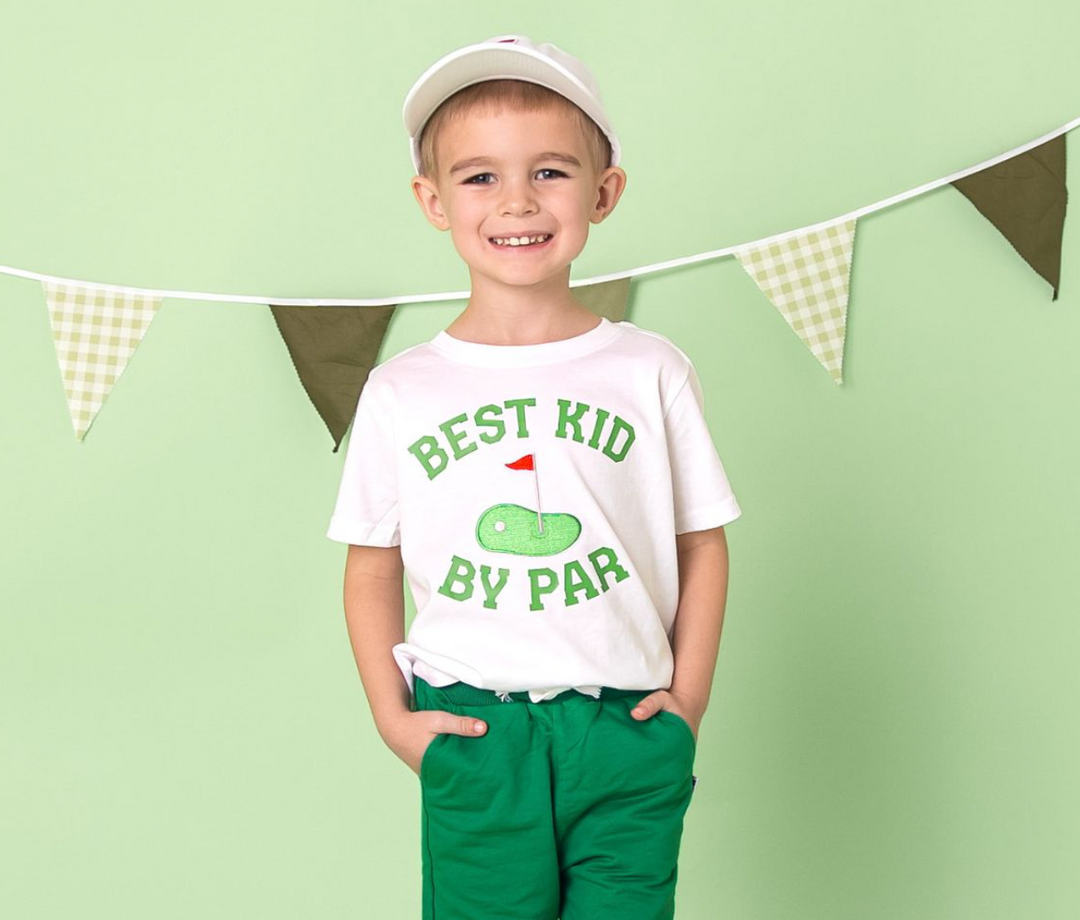 Best Kid By Par Golf Shirt - Sweet Wink