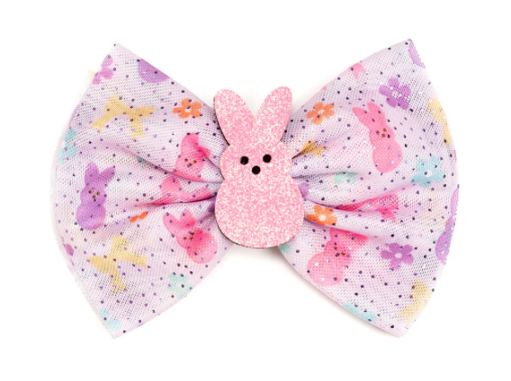 COQUETTE EASTER BUNNY TULLE BOW CLIP - SWEET WINK
