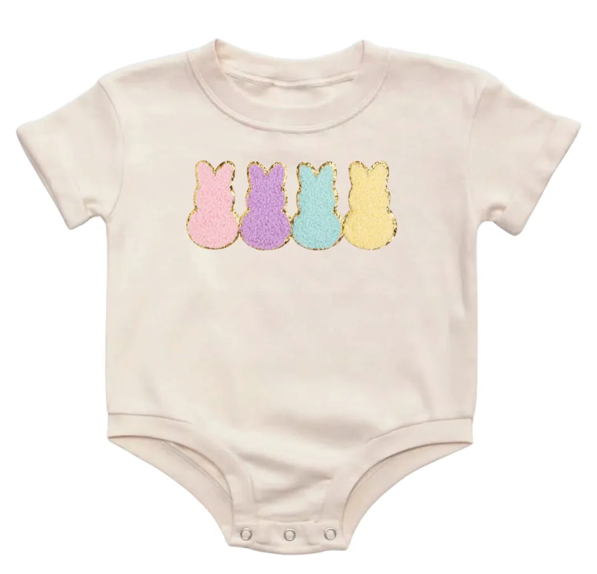 Easter Peeps Short Sleeve Bubble - Sweet Wink