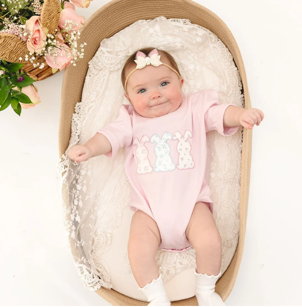 Floral Bunny Patch Easter Bubble - Sweet Wink