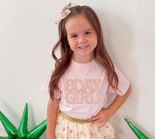 Pink & Pearls B-Day Girl - Sweet Wink