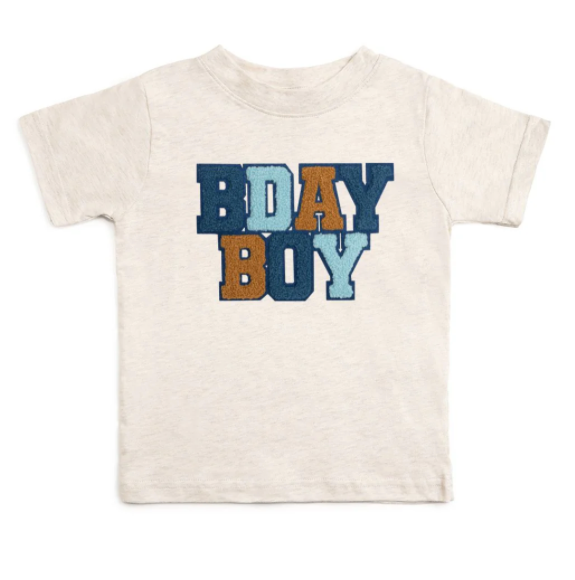 Birthday Boy Patch Tee - Sweet Wink