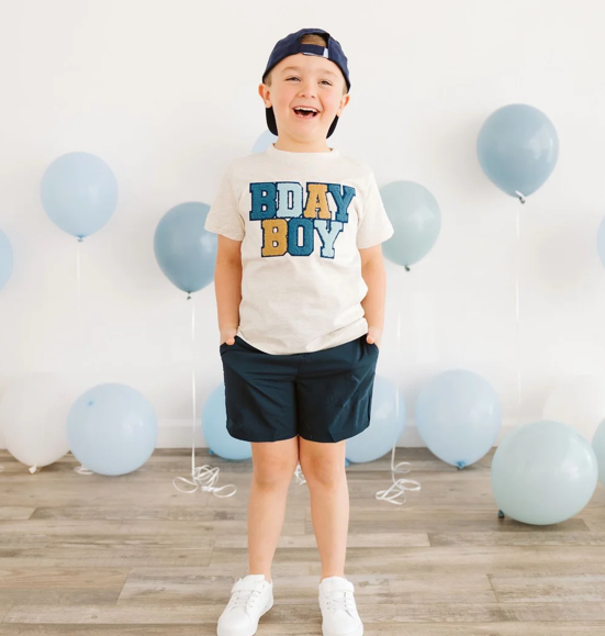 Birthday Boy Patch Tee - Sweet Wink