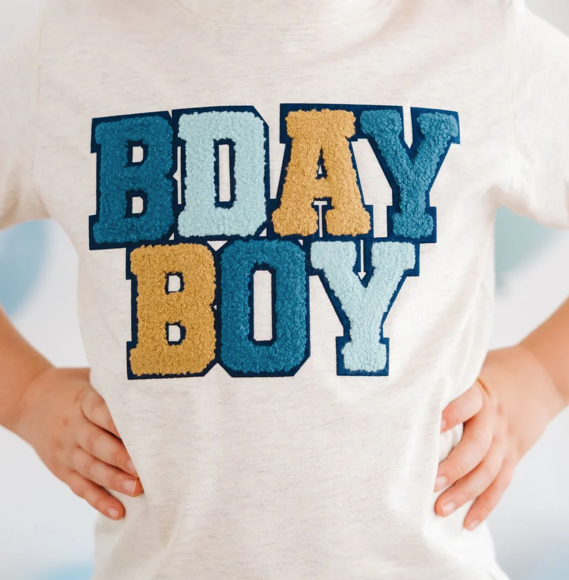 Birthday Boy Patch Tee - Sweet Wink